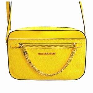 💛Michael Kors Jet Set MK  Logo Crossbody Bag💛